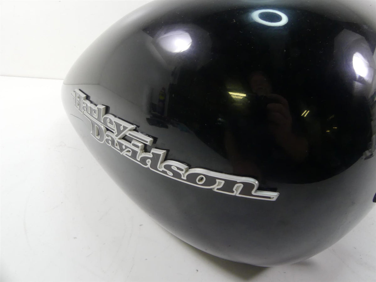 2012 Harley Touring FLHX Street Glide Nice Vivid Black Fuel Gas Tank 61356-08 {{ shop.shopifyCountryName }} - Mototech271