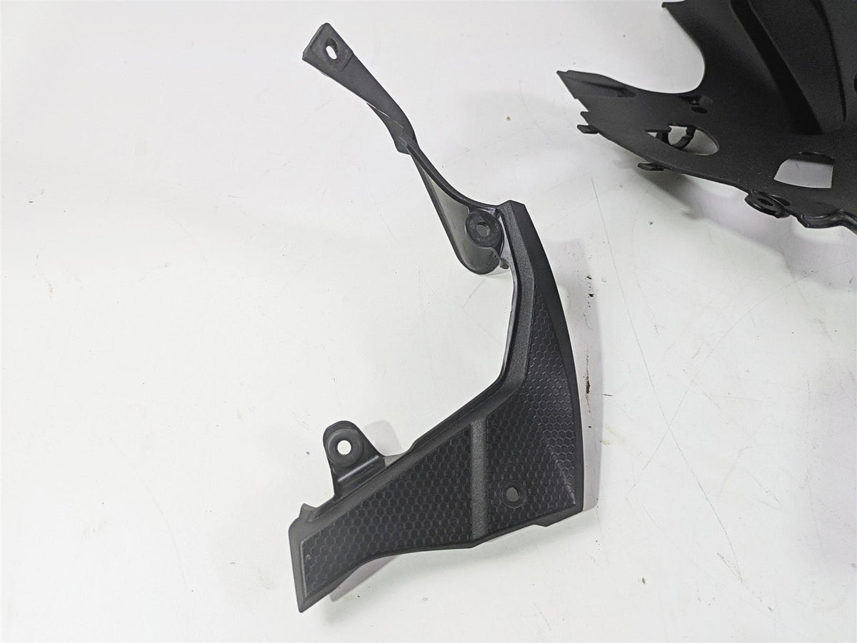 2020 Kawasaki ZX6R ZX636 Ninja Black Molded Plastic Infill Fairing Cover Set {{ shop.shopifyCountryName }} - Mototech271