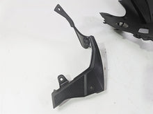 Load image into Gallery viewer, 2020 Kawasaki ZX6R ZX636 Ninja Black Molded Plastic Infill Fairing Cover Set
