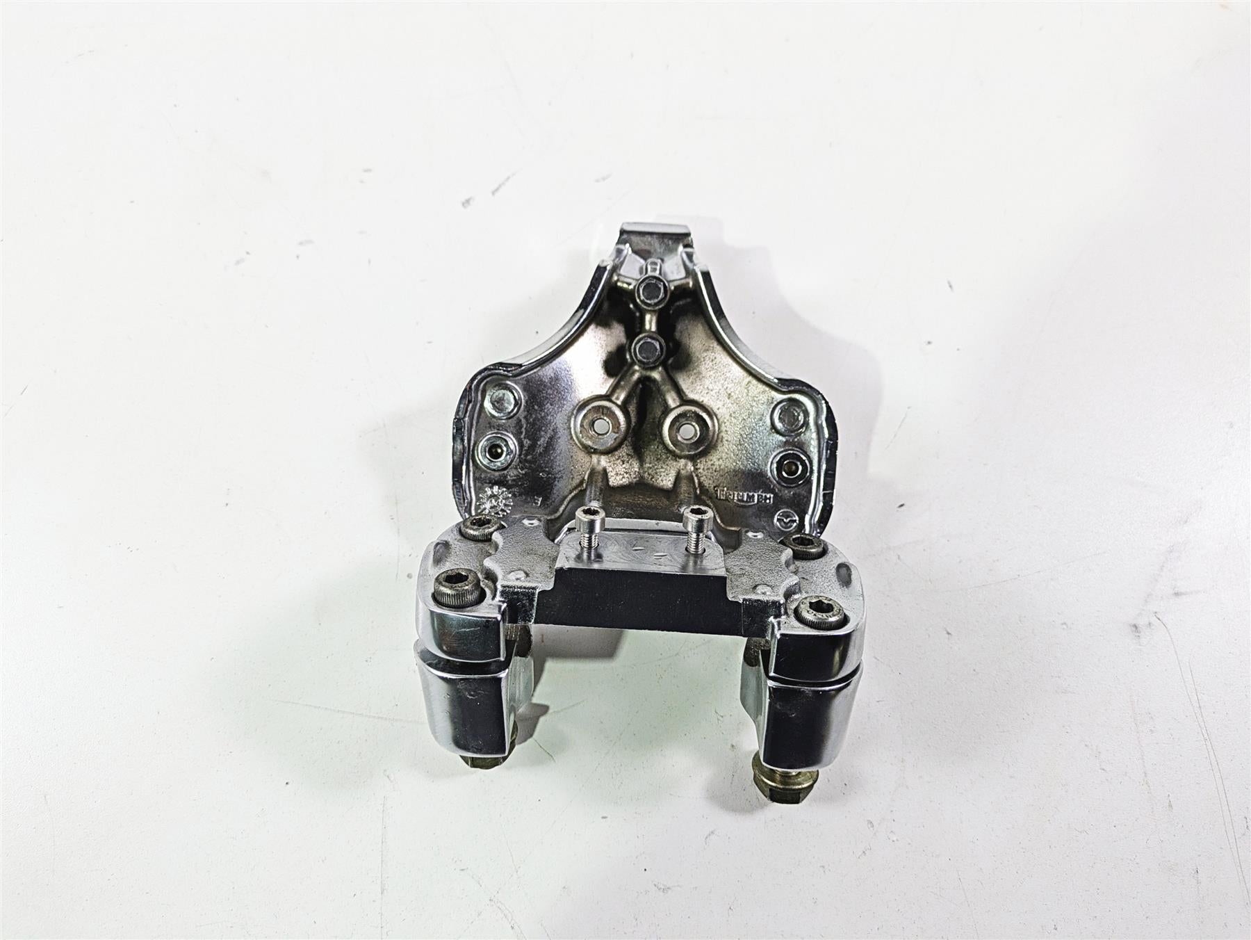 2006 Triumph Rocket 3 Handlebar Holder Riser Chrome Clamp T2045674 {{ shop.shopifyCountryName }} - Mototech271