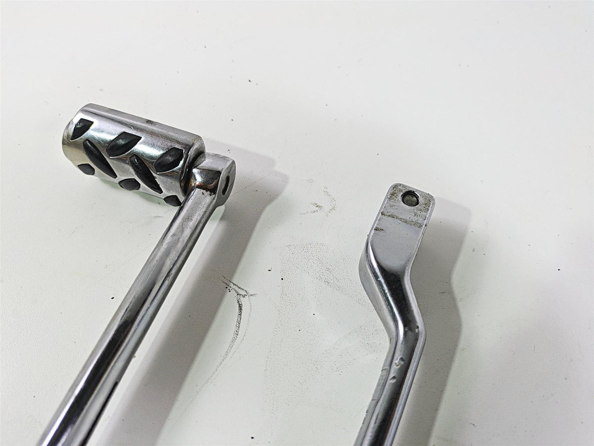 2005 Harley Touring FLHRI Road King Chrome Shifter Lever Pedal Pegs {{ shop.shopifyCountryName }} - Mototech271