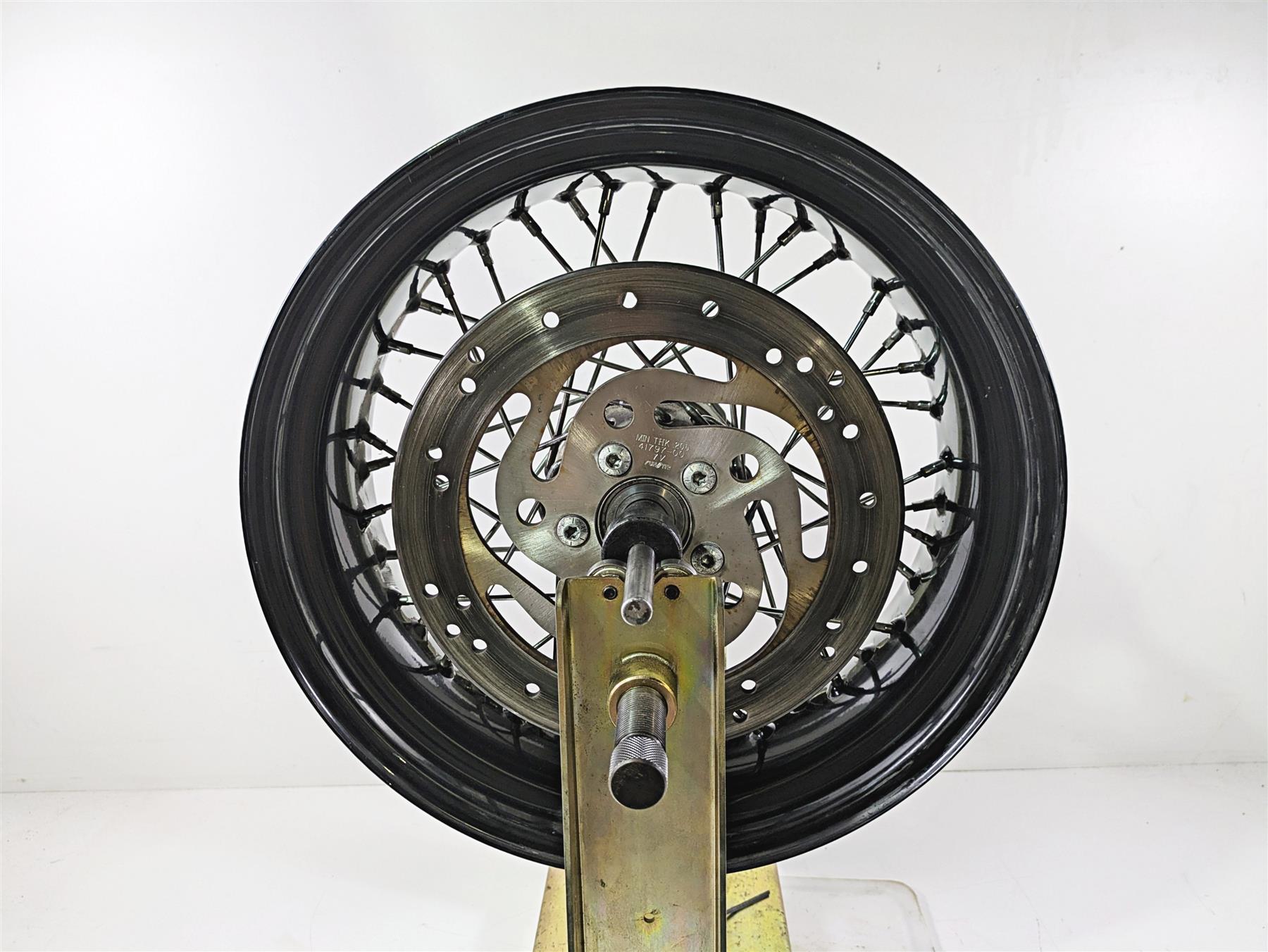 2008 Harley FLSTSB Cross Bones Rear Wheel Rim 17x6 -Read 44936-08 {{ shop.shopifyCountryName }} - Mototech271