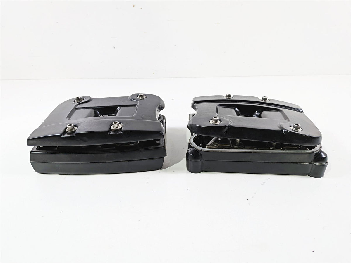 1990 Harley Touring FLHTC Electra Glide Black Rocker Box Valve Covers 17507-85 {{ shop.shopifyCountryName }} - Mototech271