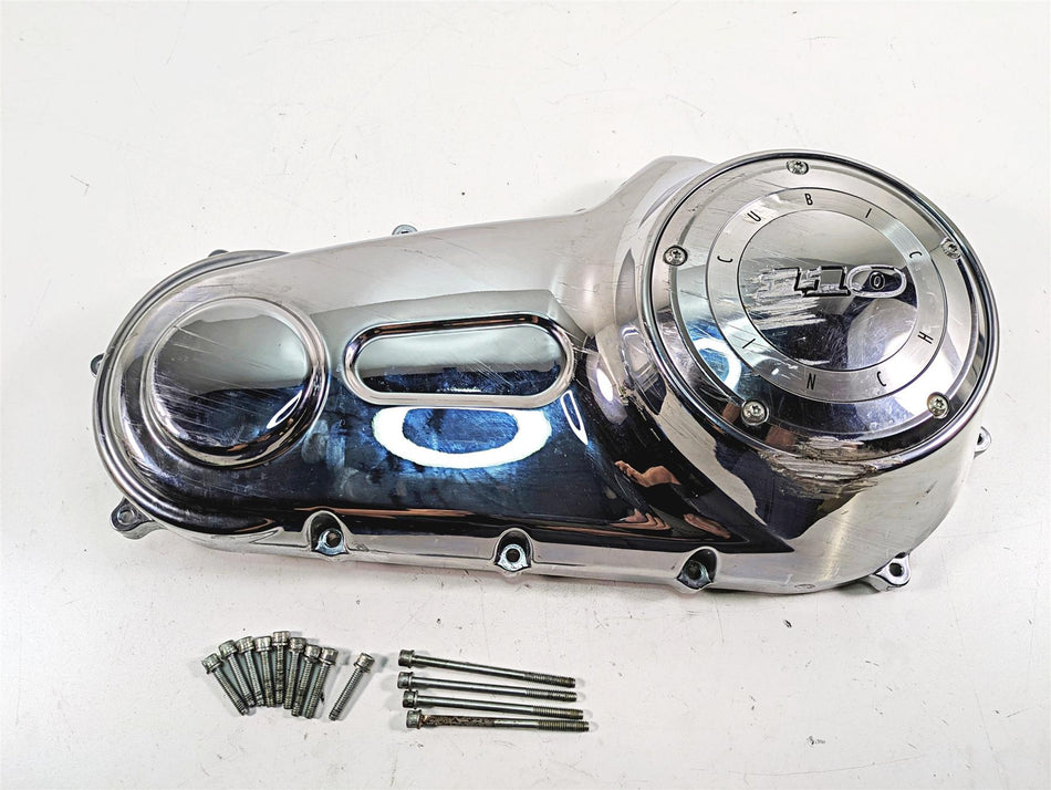 2009 Harley Dyna FXDFSE CVO Fat Bob Outer Primary Drive Clutch Cover 60784-06 {{ shop.shopifyCountryName }} - Mototech271