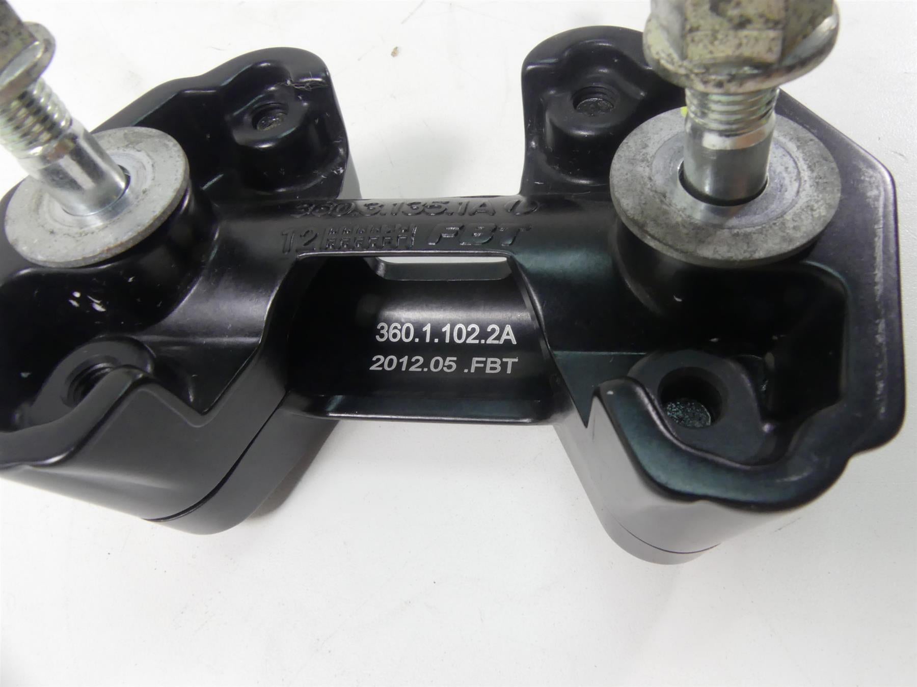 2013 Ducati Streetfighter 848 Handlebar Handle Bar Riser Holder Set 36011351AA {{ shop.shopifyCountryName }} - Mototech271