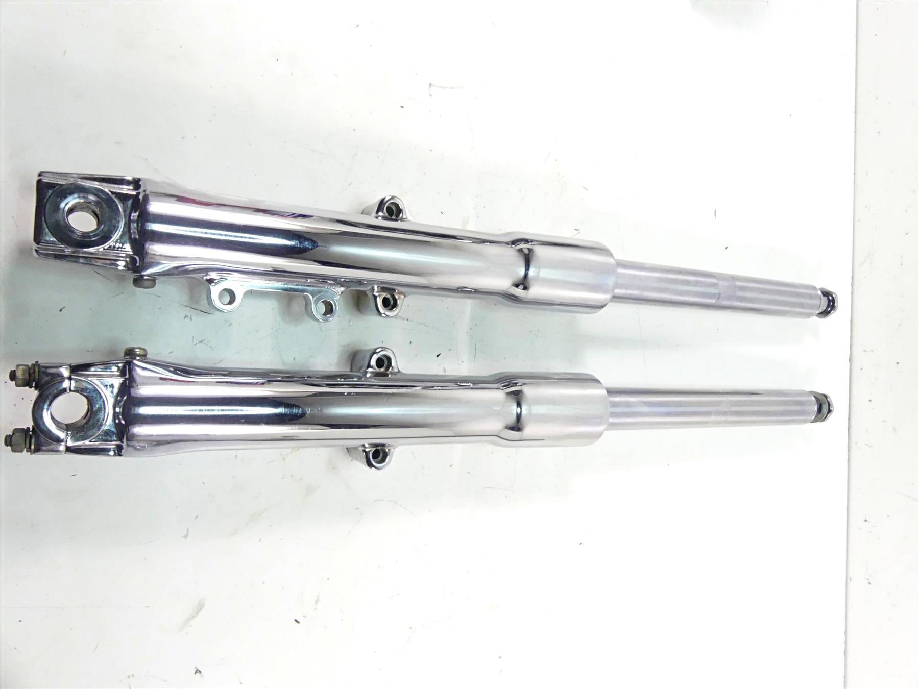 2002 Harley FLSTCI Softail Heritage Chrome 41mm Front Forks 45915-00 45916-00 {{ shop.shopifyCountryName }} - Mototech271