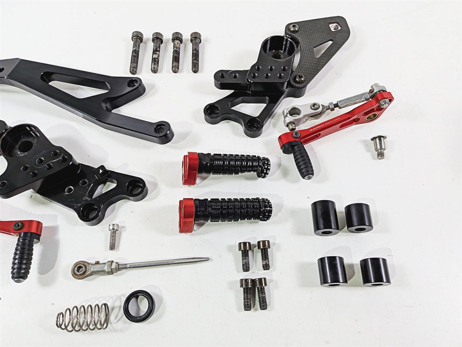 2016 Ducati Hypermotard 939 SP Ducabike Rearset Foot Peg Set -Bent PRNHM01DA
