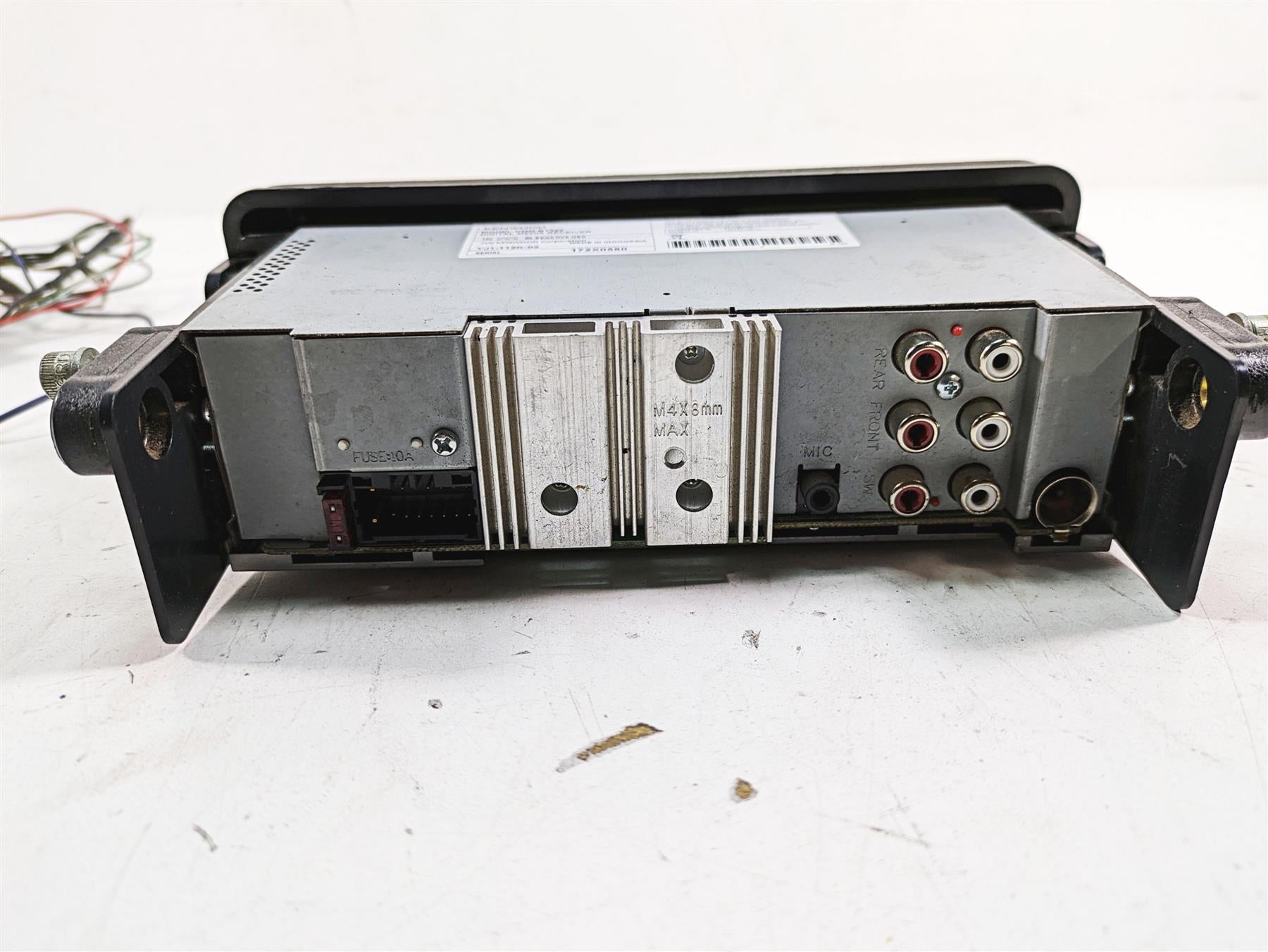 2008 Harley FLHTCU Electra Glide Kenwood Bluetooth Radio Cd Player Set KMM-BT322 {{ shop.shopifyCountryName }} - Mototech271