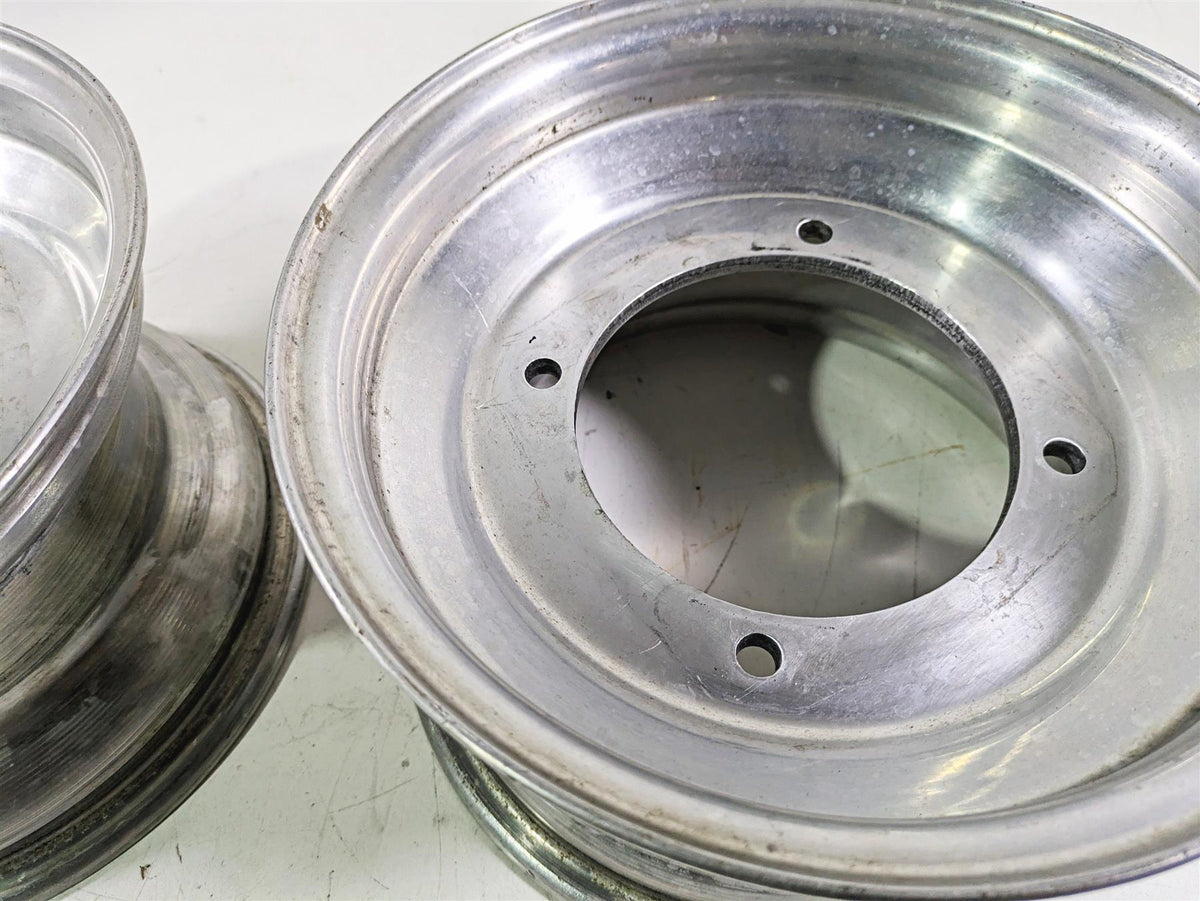 2001 Yamaha Banshee YFZ350 10x6 Douglas Alloy Alumium Front Wheel Rim Set {{ shop.shopifyCountryName }} - Mototech271