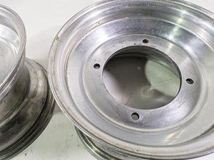 2001 Yamaha Banshee YFZ350 10x6 Douglas Alloy Alumium Front Wheel Rim Set