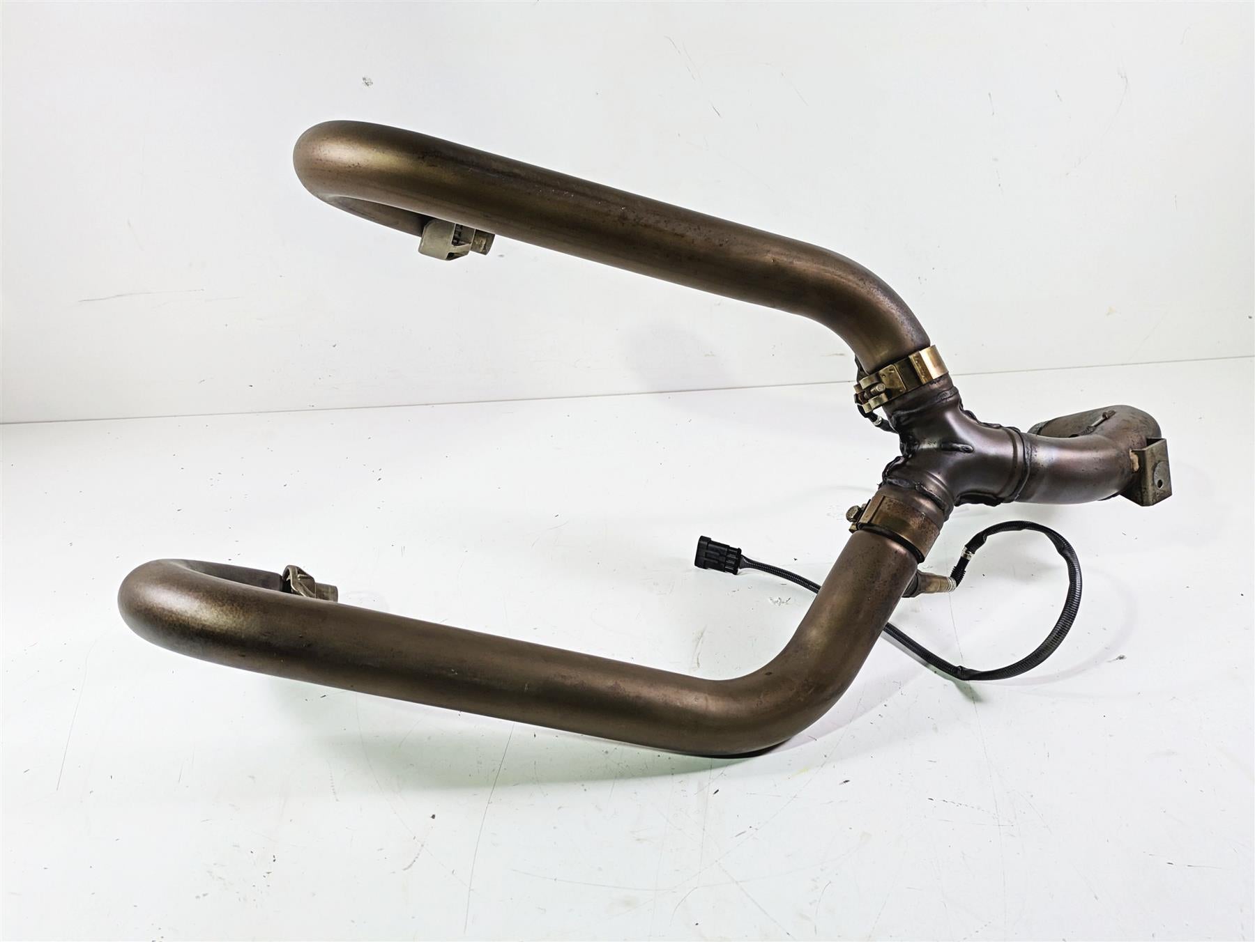 2016 Moto Guzzi Stelvio 1200 8V NTX Exhaust Header & Midpipe Set 897622 897623 {{ shop.shopifyCountryName }} - Mototech271