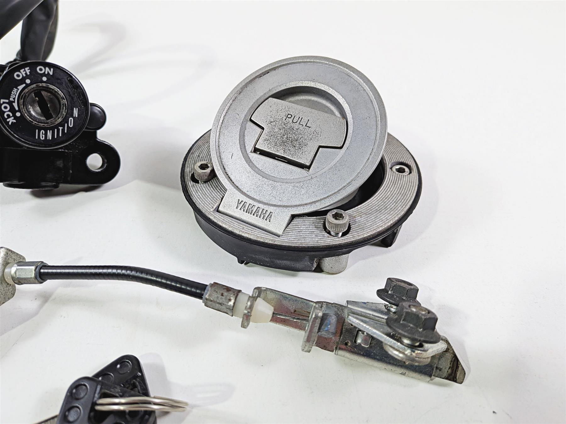 2012 Yamaha XT1200 Super Tenere Ignition Switch Cap Seat Key Lock 23P-82501-10 {{ shop.shopifyCountryName }} - Mototech271