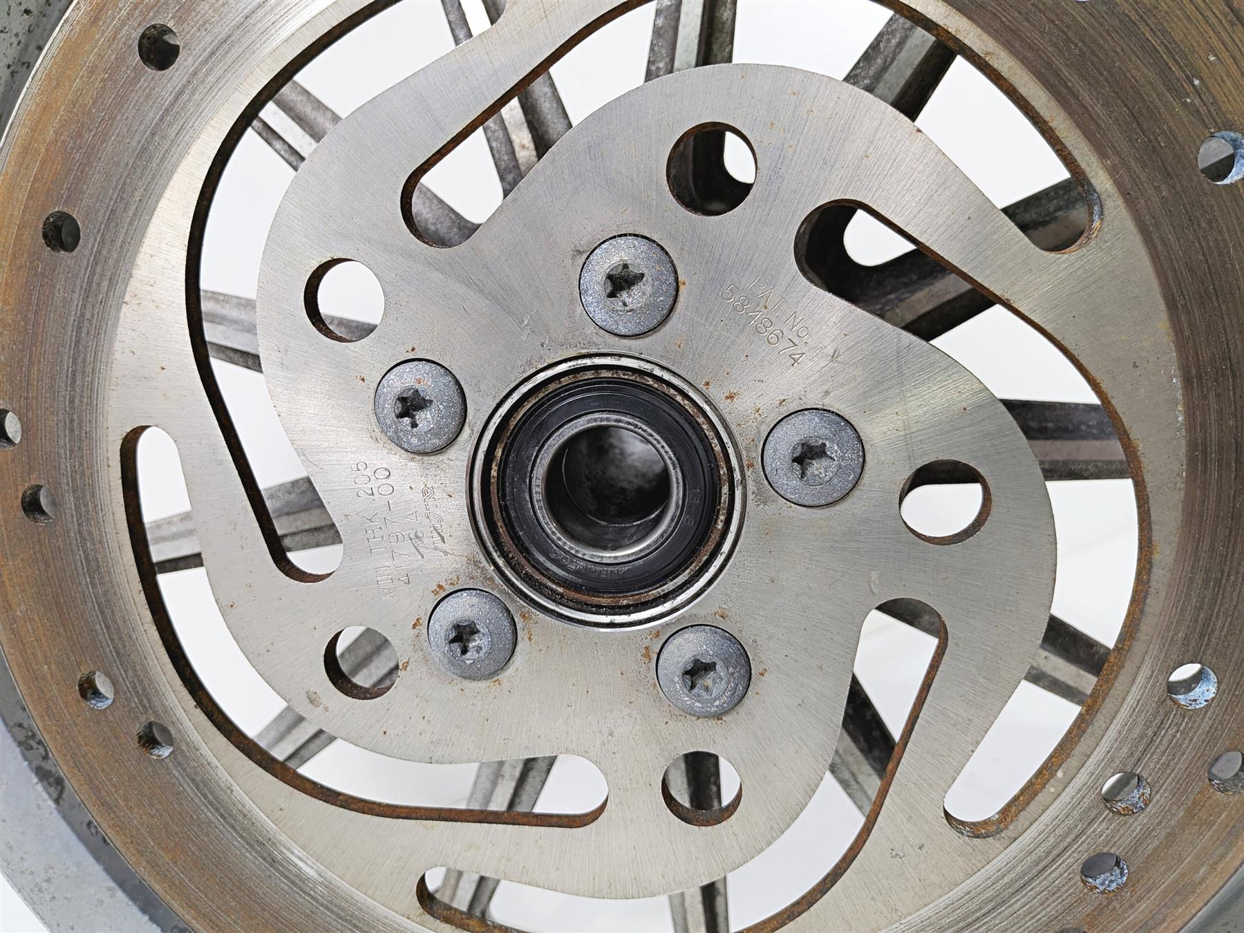2006 Harley Sportster XL883 Low Rear Wheel Rim 16x3 13 Spoke 40992-00A {{ shop.shopifyCountryName }} - Mototech271