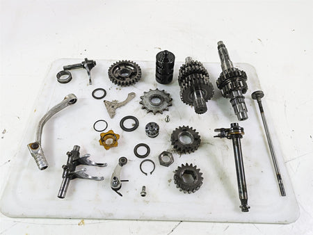 1998 KTM 380 SX MX Transmission Gears Shift Drum Lever Forks 54633003400 54633002500 {{ shop.shopifyCountryName }} - Mototech271