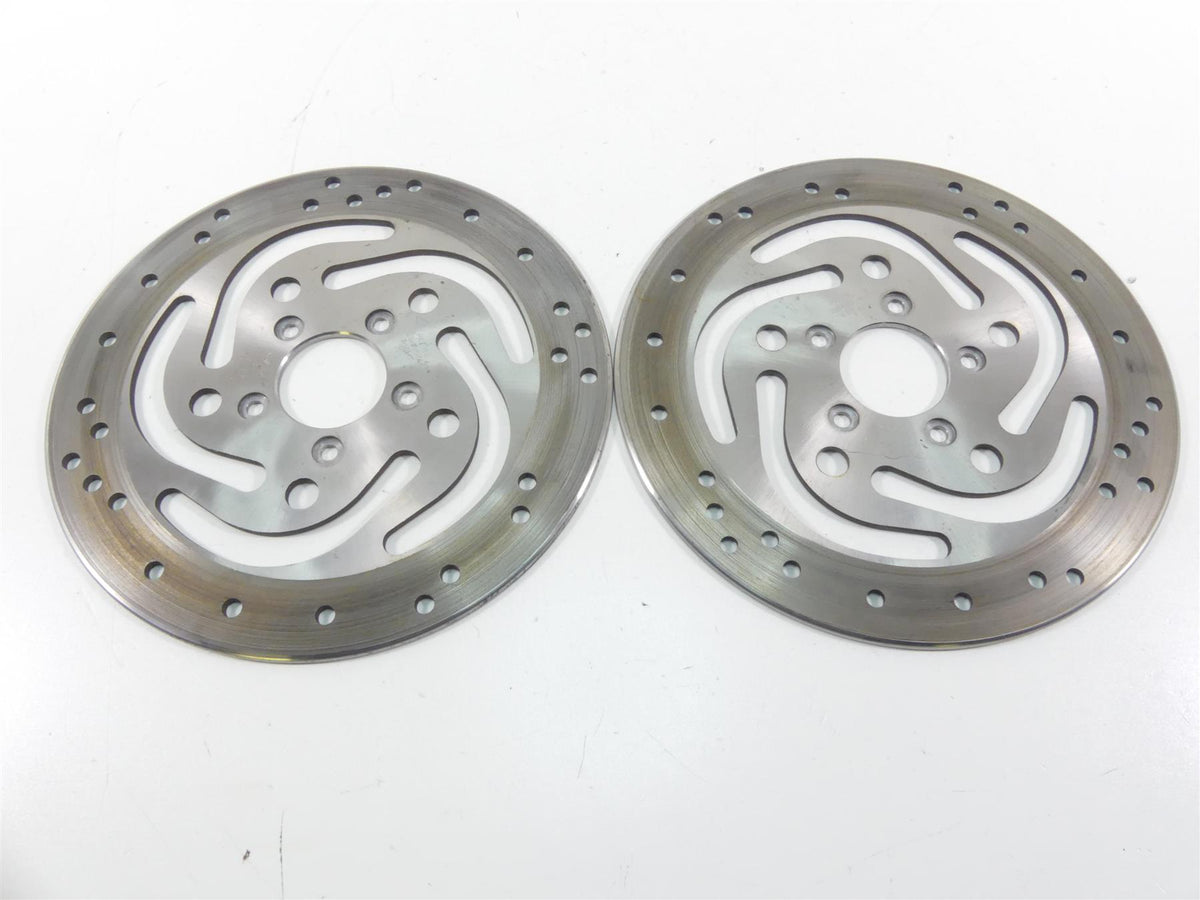 2005 Harley Touring FLHRSI Road King Sunstar Front Brake Disc Rotor Set 44156-00 {{ shop.shopifyCountryName }} - Mototech271