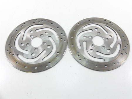 2005 Harley Touring FLHRSI Road King Sunstar Front Brake Disc Rotor Set 44156-00 {{ shop.shopifyCountryName }} - Mototech271