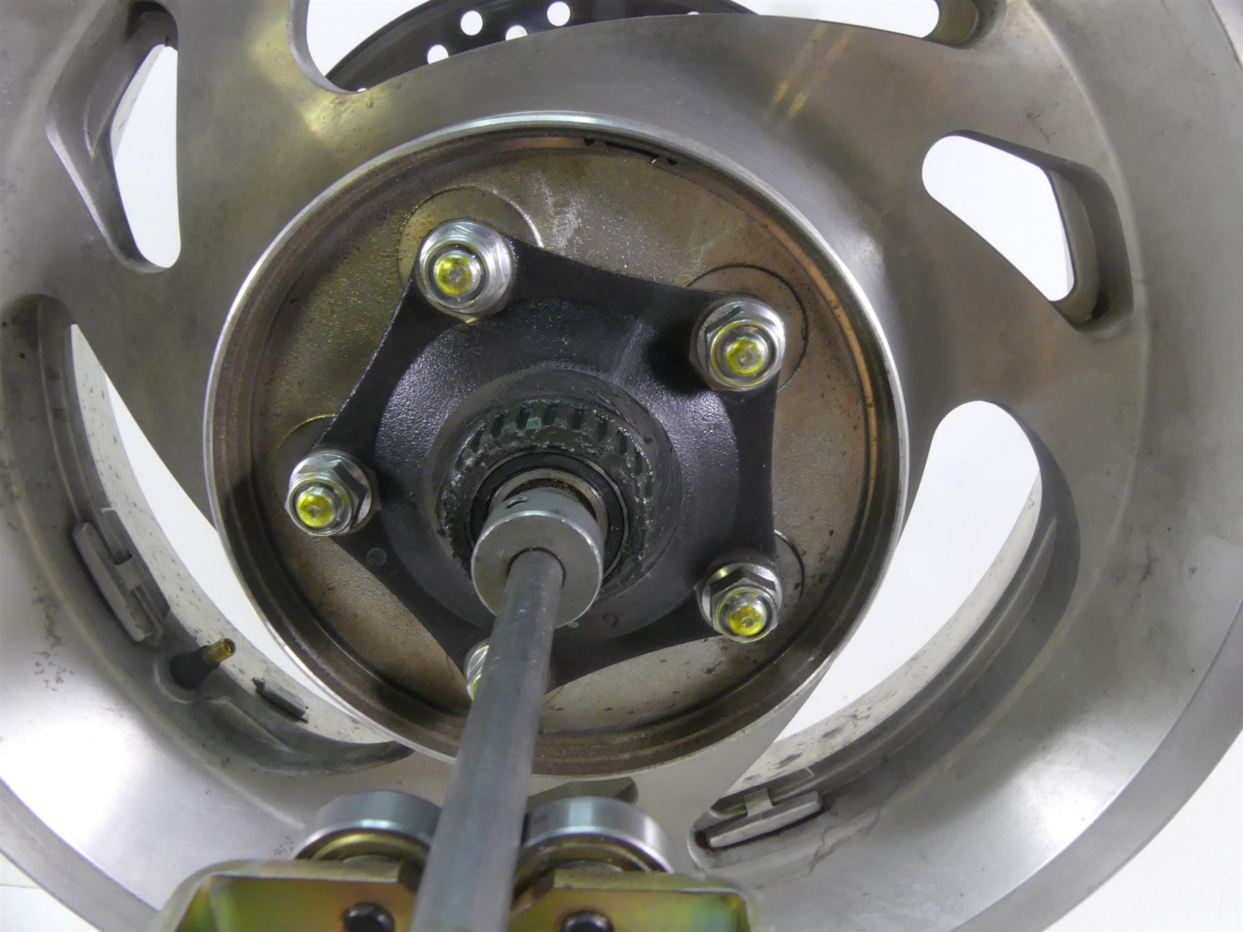 2007 Honda VTX1800 T1 Straight Enkei Rear Cast Wheel Rim 16x5 42650-MCV-R10 {{ shop.shopifyCountryName }} - Mototech271