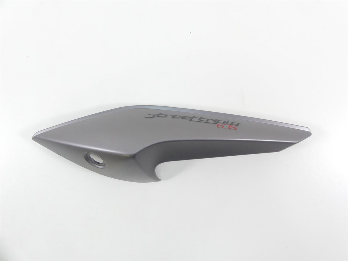 2013 Triumph Street Triple 675R Rear Left Tail Side Cover Fairing Cowl T2303024 {{ shop.shopifyCountryName }} - Mototech271