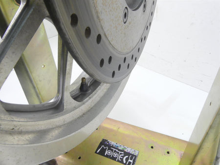 1998 Honda Shadow VT1100T Straight 18x3.5 Front Wheel Rim 42650-MBC-010 {{ shop.shopifyCountryName }} - Mototech271