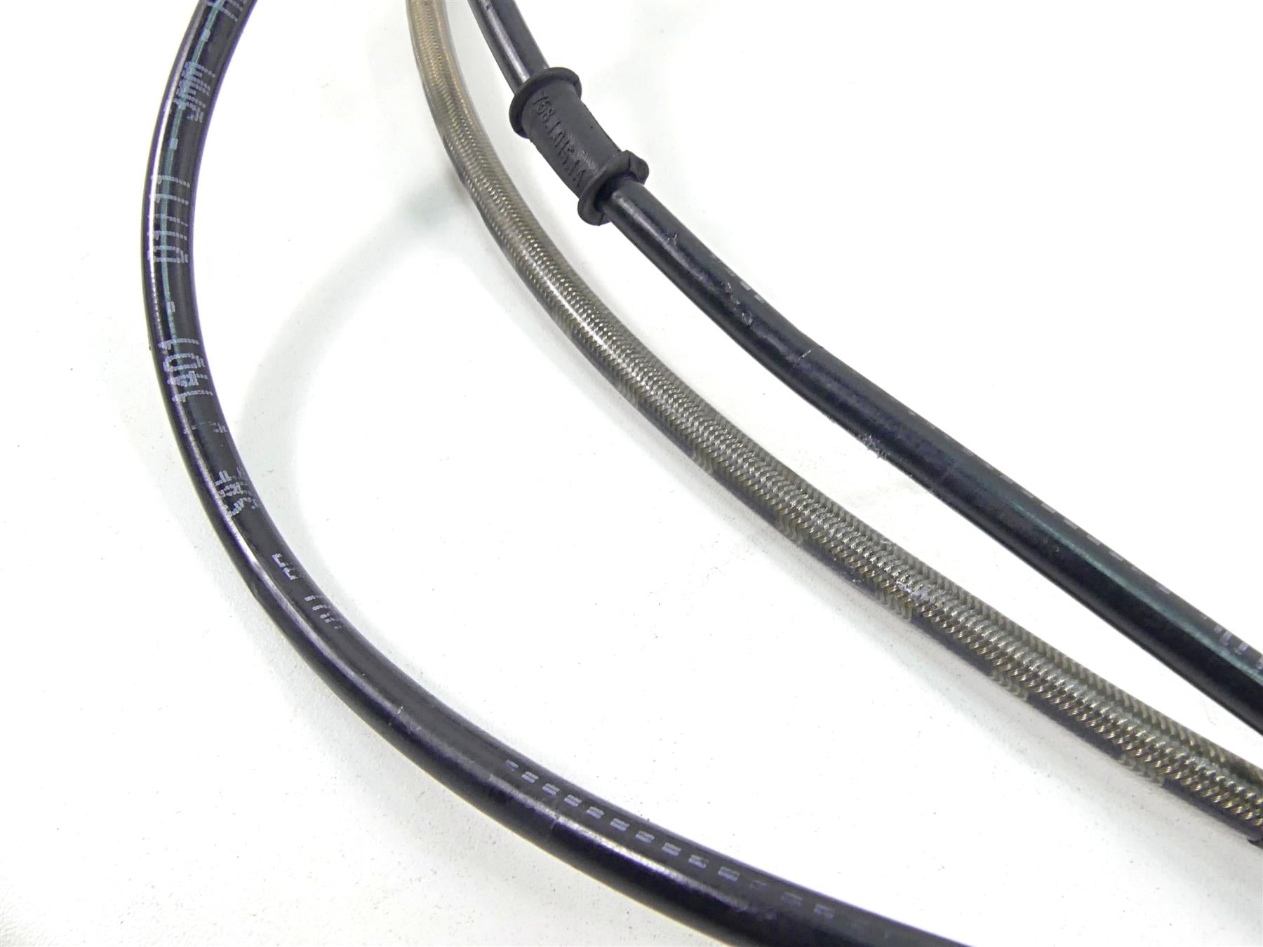 2012 Ducati Monster 1100 EVO Front Abs Brake Line Hose Set 61840942A 61841102A {{ shop.shopifyCountryName }} - Mototech271