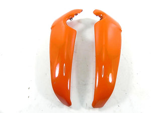 2005 Harley VRSCSE CVO V-Rod Radiator Side Covers Electric Orange 66172-05 | Mototech271