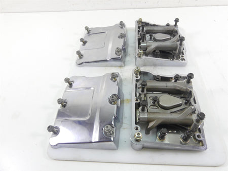 2011 Harley Touring FLTRU Road Glide Rocker Box Valve Cover Set 17571-99 {{ shop.shopifyCountryName }} - Mototech271
