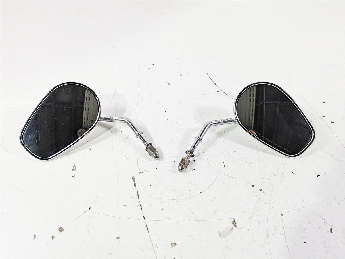 2016 Harley FLSTC Softail Heritage Chrome Rear View Mirror Set 91840-03 91845-03 {{ shop.shopifyCountryName }} - Mototech271