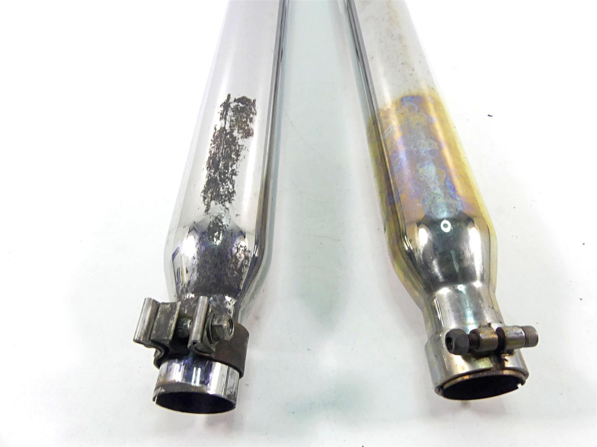 2003 Harley Touring FLHTCI E-Glide 100TH Bell Trumpet Slip On Exhaust Mufflers {{ shop.shopifyCountryName }} - Mototech271