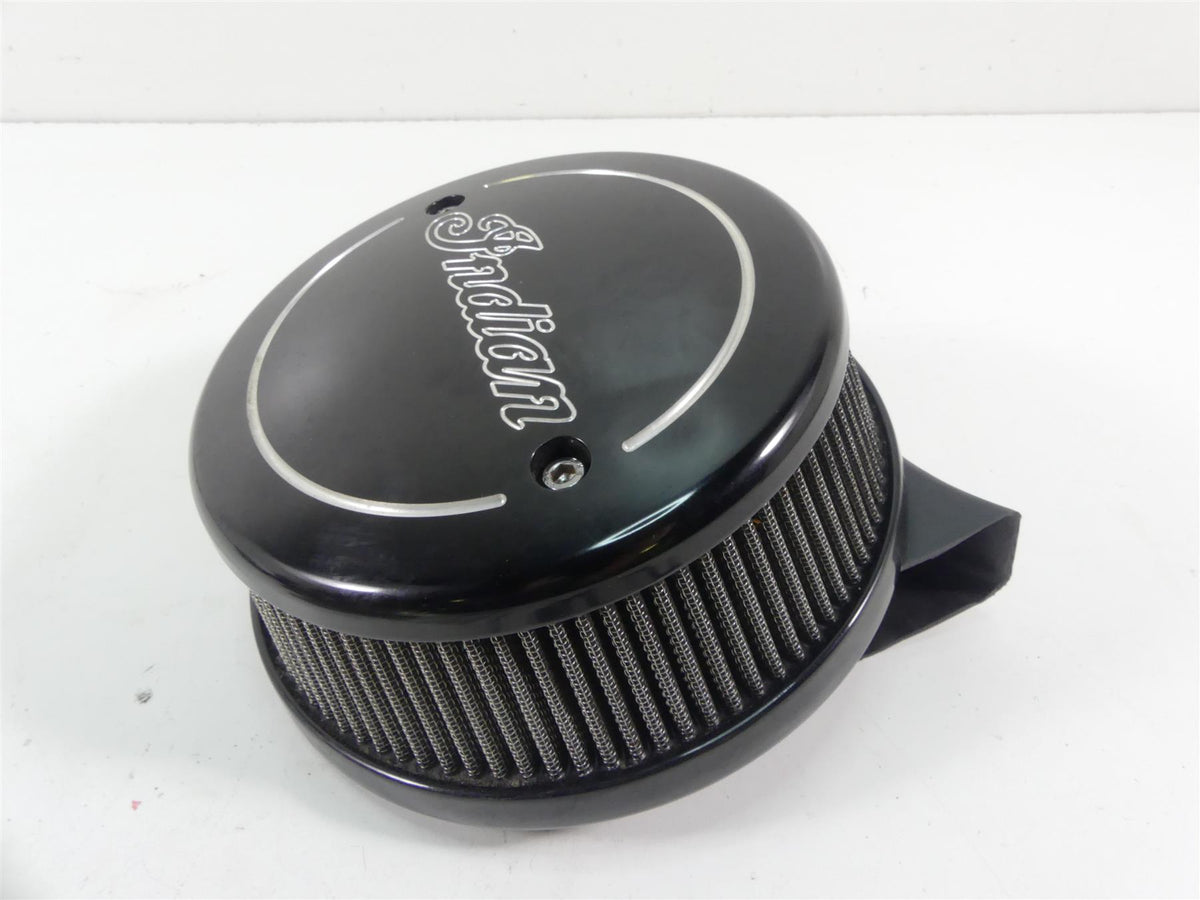 2016 Indian Chief Dark Horse High Flow Round Air Filter Cleaner Breather 2880654 {{ shop.shopifyCountryName }} - Mototech271