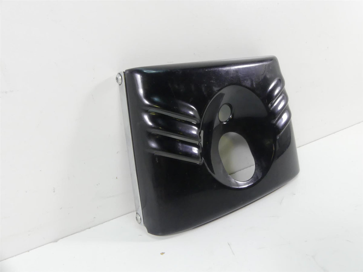 2015 Harley FLS Softail Slim Black Head Lamp Fork Cover Cowl Set 45900032 {{ shop.shopifyCountryName }} - Mototech271