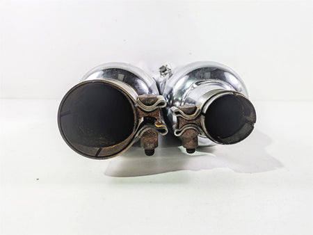 2021 Harley Touring FLTRX Road Glide Tab Perf 4.5" Slip-On Mufflers 121-1297 {{ shop.shopifyCountryName }} - Mototech271