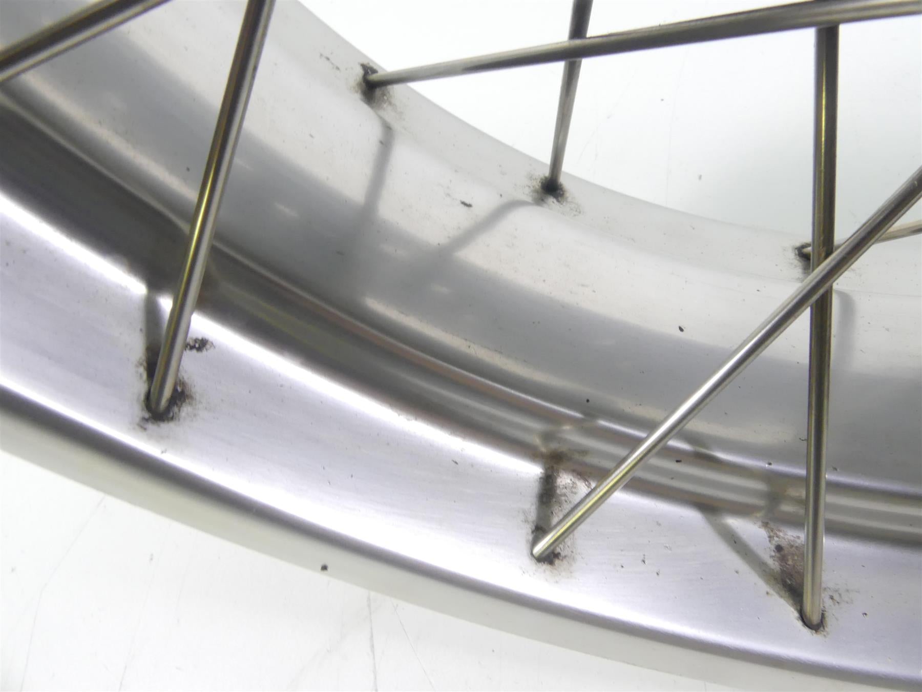 2003 BMW R1150 GS R21 Straight Rear Wheel Rim 17x4 Integral Abs 36318563893 {{ shop.shopifyCountryName }} - Mototech271