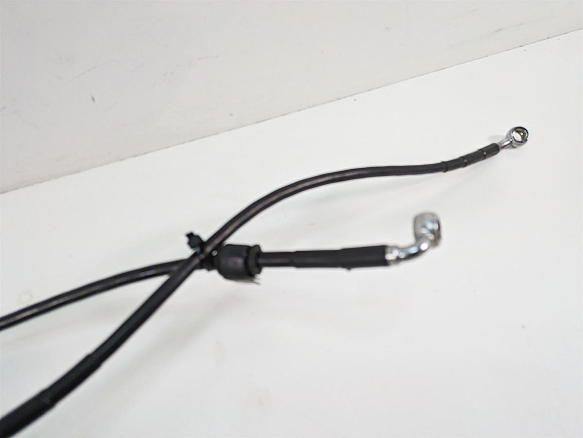 2009 Harley FXDF Dyna Fat Bob Brake Line Clutch Throttle Cable Set 9.5" Riser {{ shop.shopifyCountryName }} - Mototech271