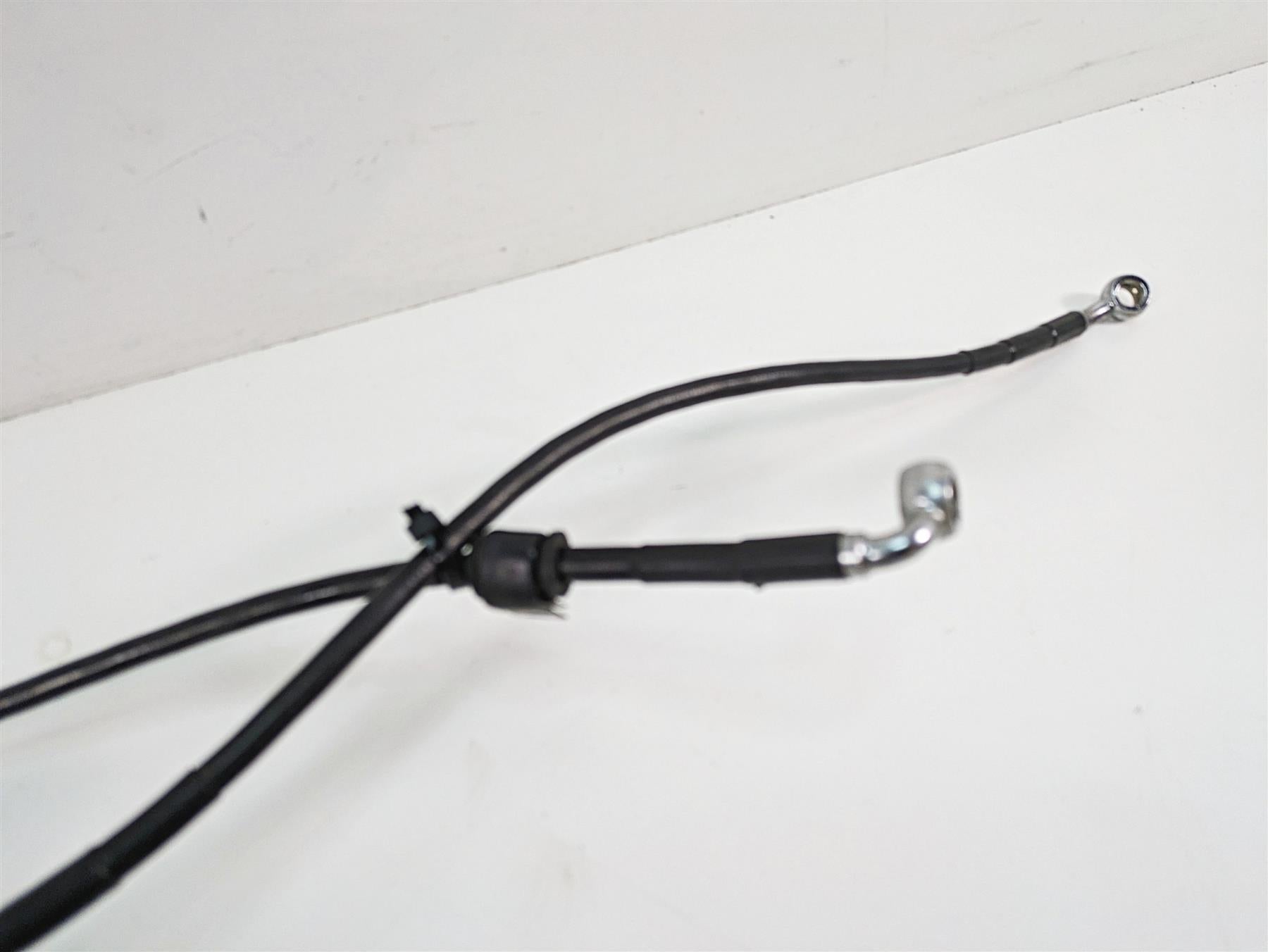2009 Harley FXDF Dyna Fat Bob Brake Line Clutch Throttle Cable Set 9.5" Riser {{ shop.shopifyCountryName }} - Mototech271