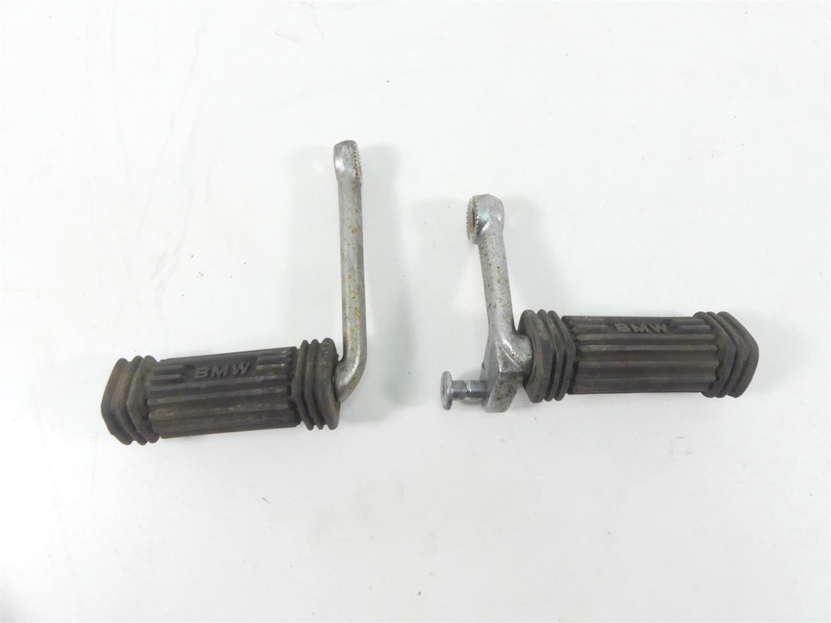 1978 BMW R100 S (2474) Front Rider Footpeg Foot Peg Rest Set 23411236733 {{ shop.shopifyCountryName }} - Mototech271