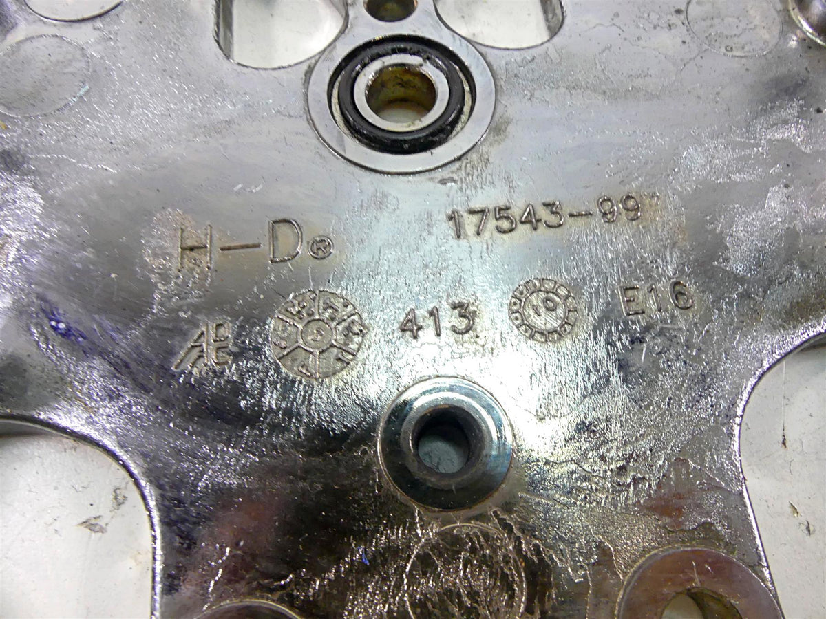 2002 Harley Touring FLHTC Electra Glide Rocker Box Chrome Valve Cover 17543-99 {{ shop.shopifyCountryName }} - Mototech271