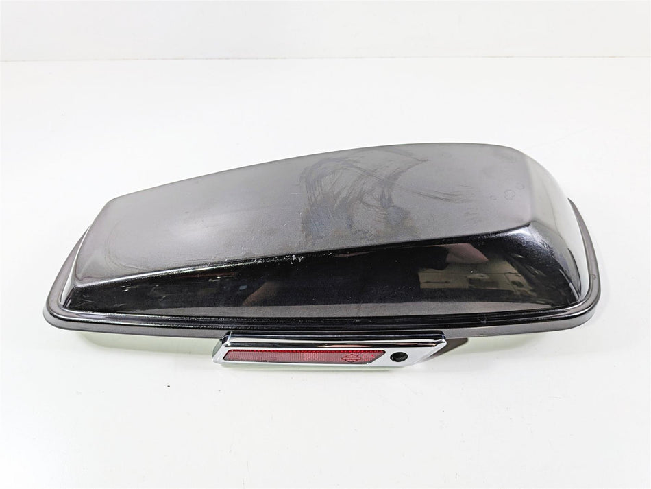 2016 Harley Touring FLHTK Electra Glide Right Saddle Bag Lid Black Quartz 90200413-Mototech271