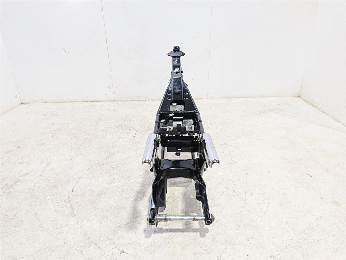 2004 Harley Touring FLTRI Road Glide Straight Frame Chassis & Swingarm with Clean Iowa Title T47900-02A-Mototech271