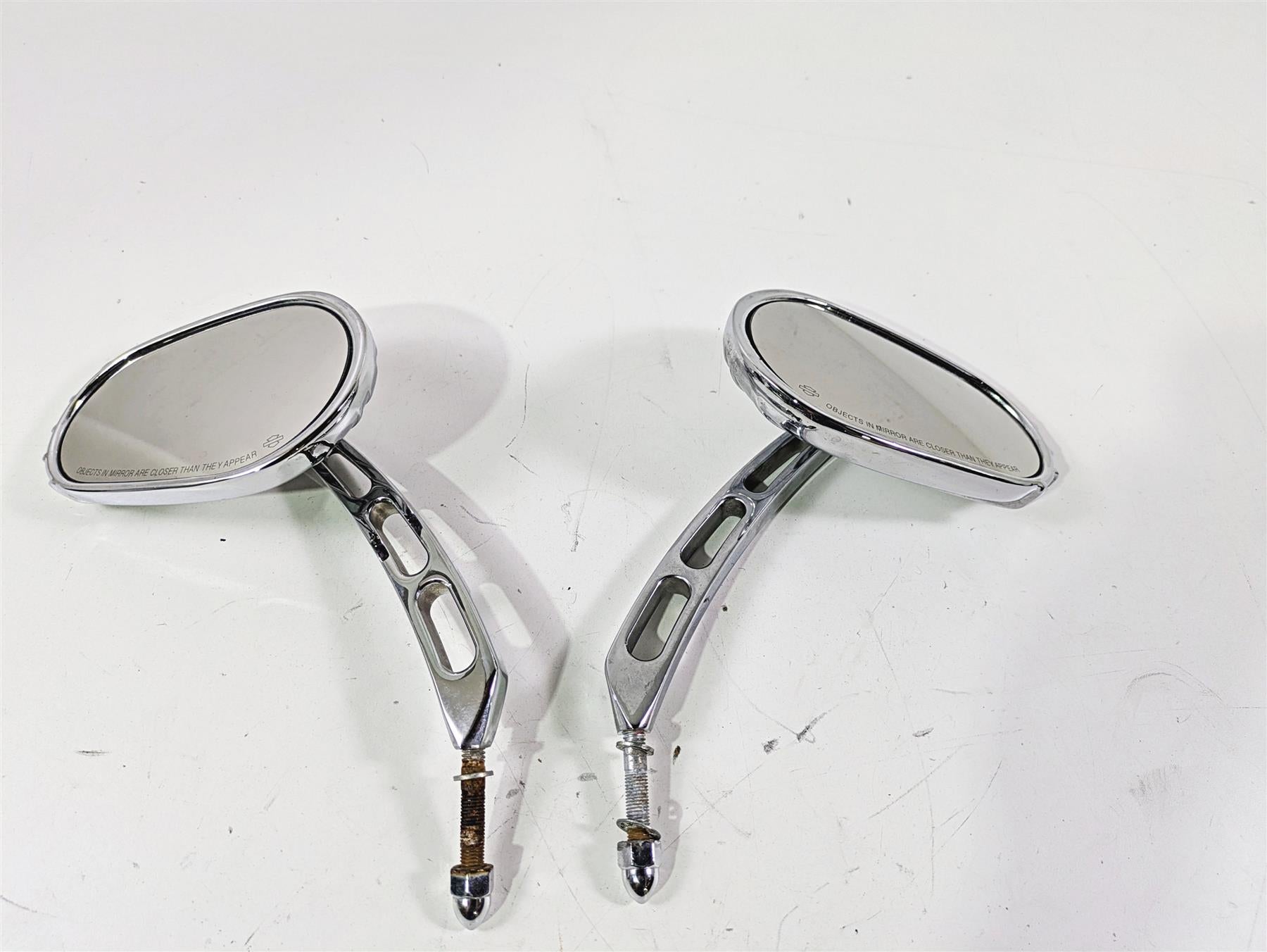 2011 Harley Touring FLHTCUSE CVO E-Glide Rear View Mirror Set 92341-09A 92342-09 {{ shop.shopifyCountryName }} - Mototech271