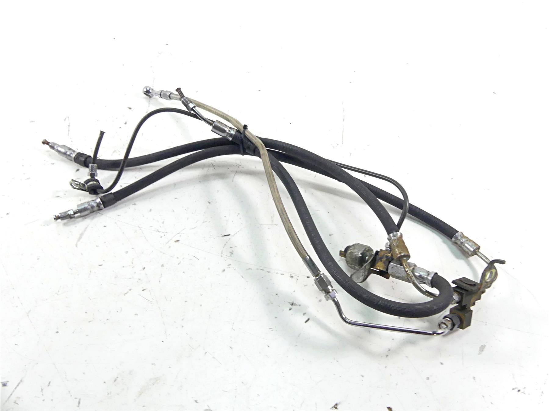 1979 Harley Sportster XLS1000 Roadster Front Rear Brake Line Hose Set 45123-77 {{ shop.shopifyCountryName }} - Mototech271