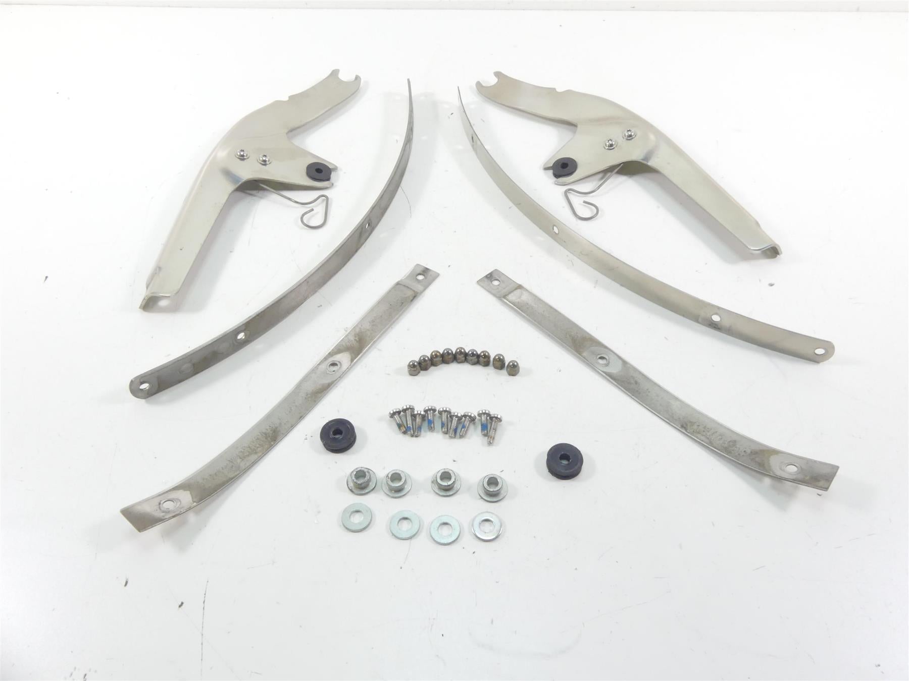 2015 Harley FLD Dyna Switchback Windshield Wind Shield Brackets 57671-12 {{ shop.shopifyCountryName }} - Mototech271