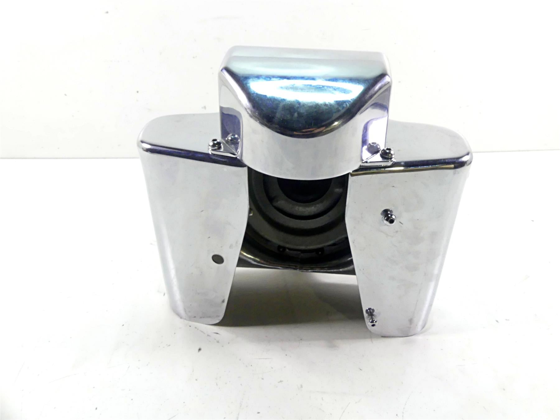 Harley Softail Fatboy Nacelle Headlight Chrome Cover 67616-96 67908-96 {{ shop.shopifyCountryName }} - Mototech271