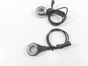2009 Harley FLHTCU SE4 CVO E-Glide Abs Brake Wheel Speed Sensor Set 40614-08