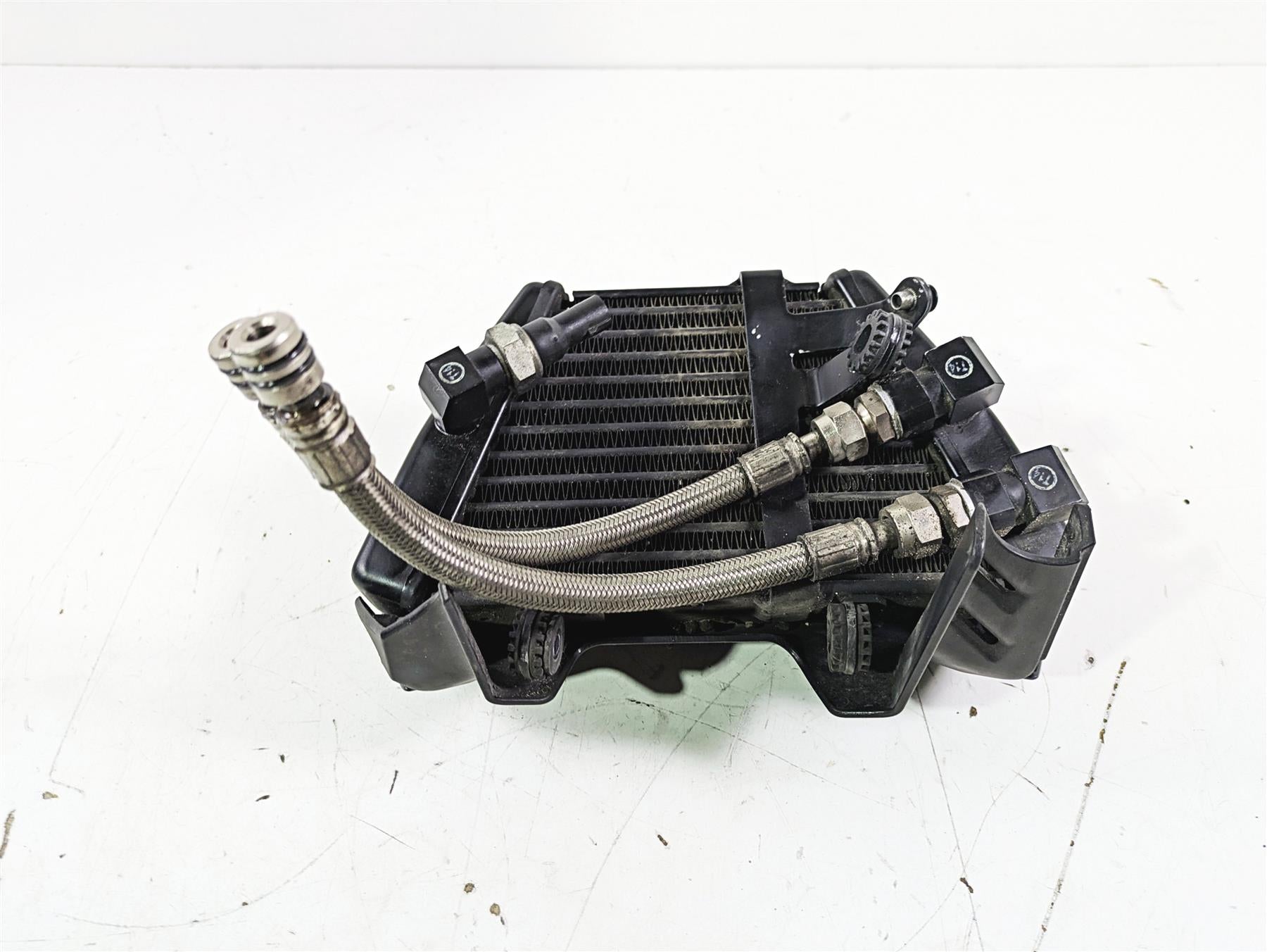 2017 Ducati Monster 1200 S Oil Cooler & Lines & Cover READ 54810461B {{ shop.shopifyCountryName }} - Mototech271