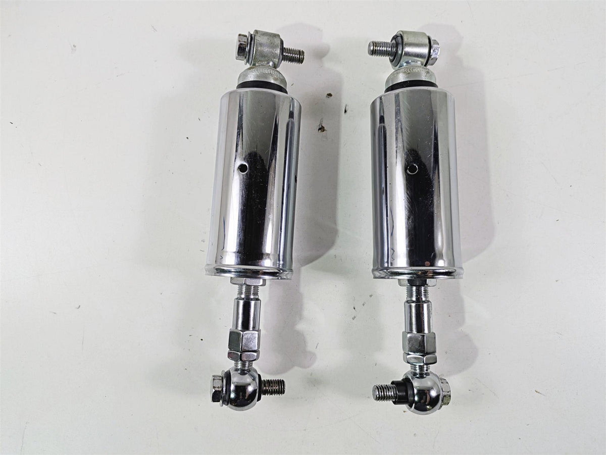 2008 Ultima Motorcycles Fat Bastard Chrome Adjustable Rear Shock Damper Set {{ shop.shopifyCountryName }} - Mototech271