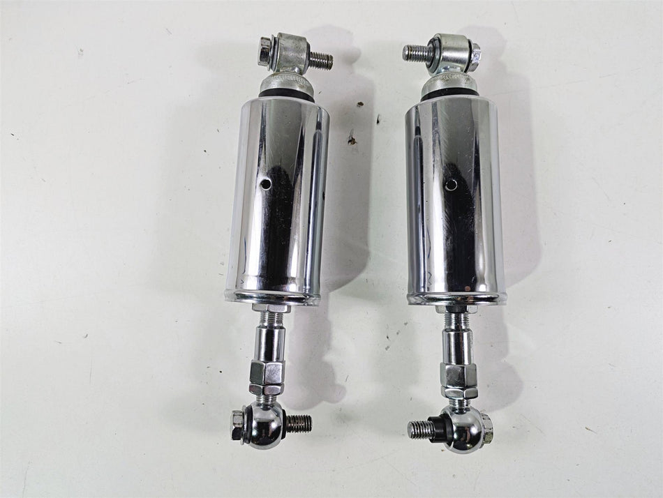 2008 Ultima Motorcycles Fat Bastard Chrome Adjustable Rear Shock Damper Set {{ shop.shopifyCountryName }} - Mototech271