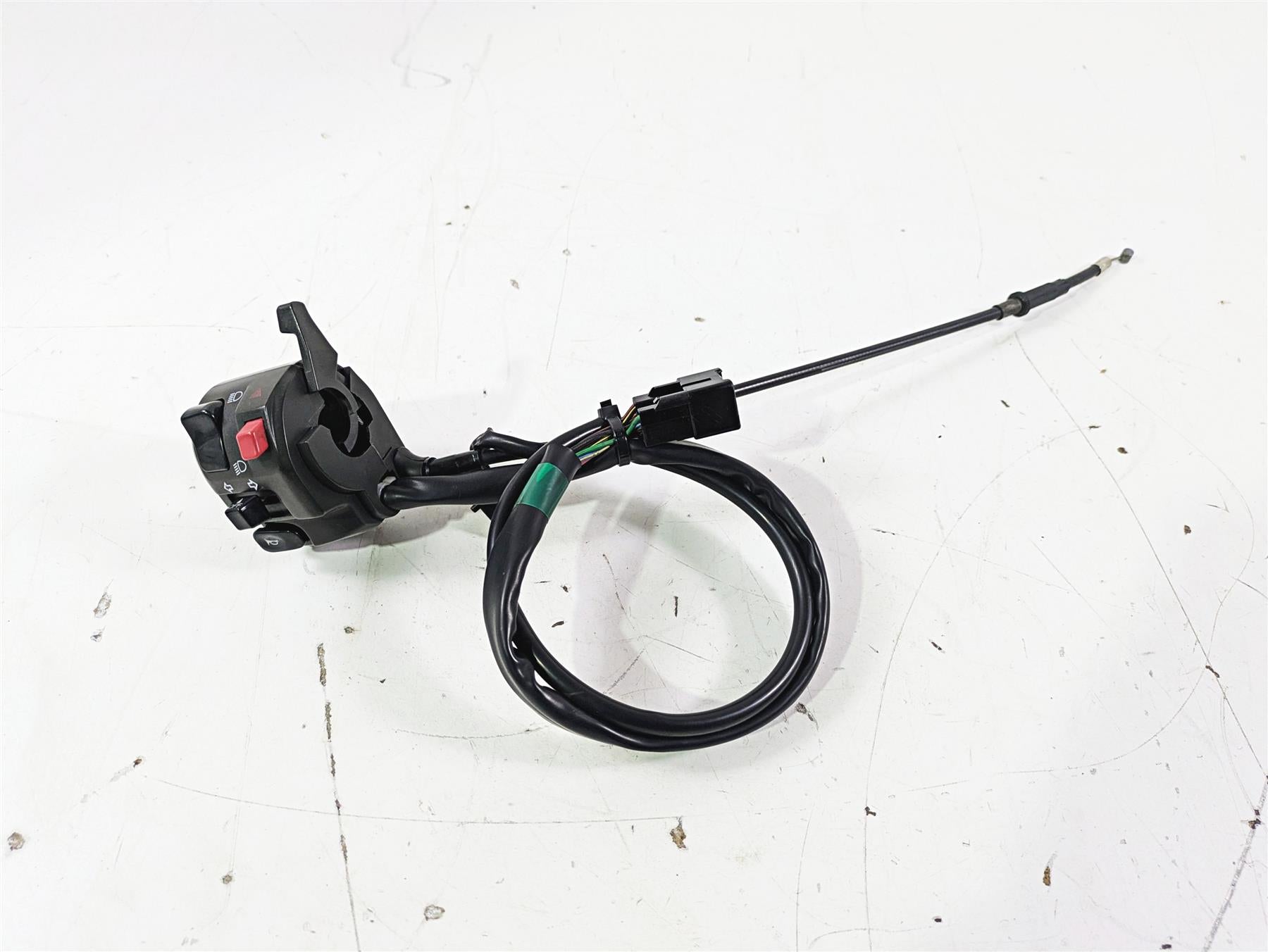 2005 Kawasaki ZX12R Ninja Left Hand Turn Signal Control Switch 46091-0031 {{ shop.shopifyCountryName }} - Mototech271