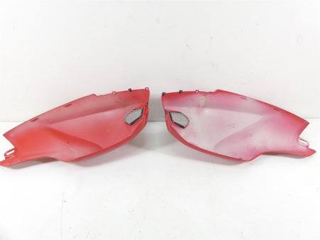 2009 Ducati Monster 1100 S Red Left Right Fuel Tank Cover Fairing Set 48012591D {{ shop.shopifyCountryName }} - Mototech271