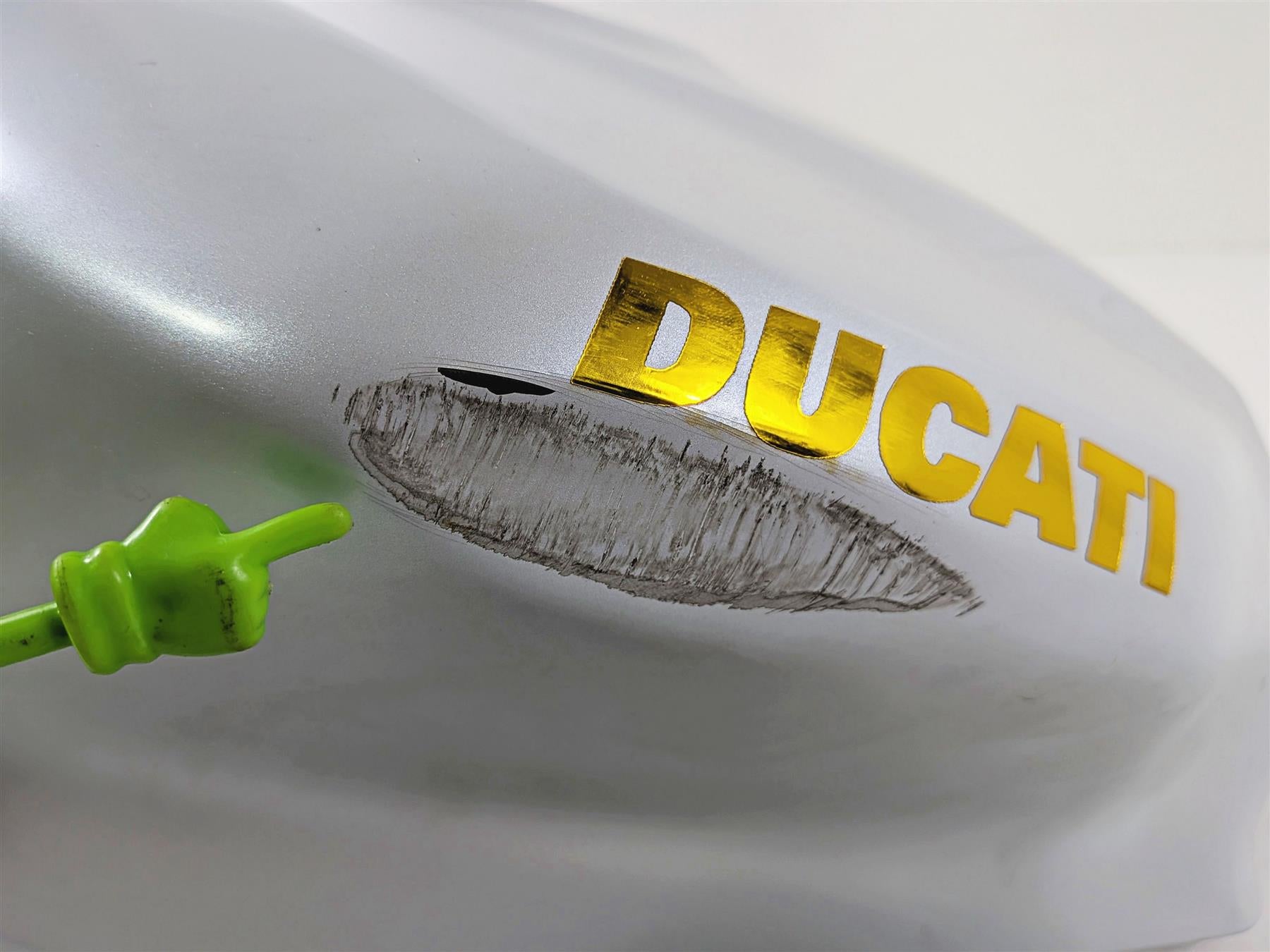 2019 Ducati 959 Panigale Fuel Gas Petrol Tank Reservoir - Dented 58612061AW {{ shop.shopifyCountryName }} - Mototech271