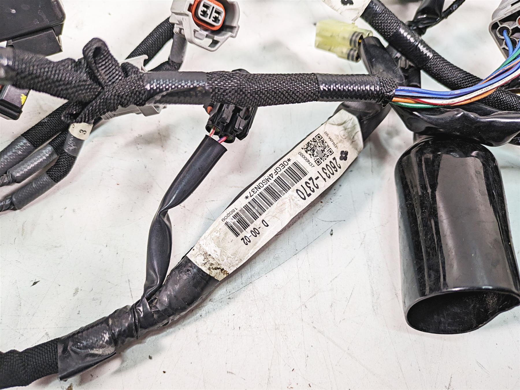 2018 Kawasaki ZX1002 Ninja H2 SX Main & Sub Wiring Harness Loom 26031-2492 {{ shop.shopifyCountryName }} - Mototech271